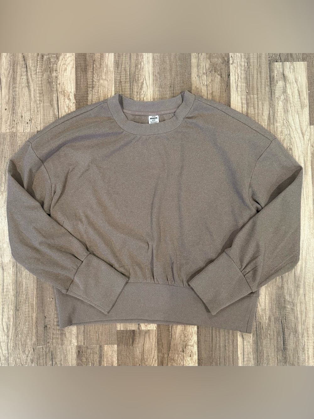 Crewneck Sweatshirt fleece brown
